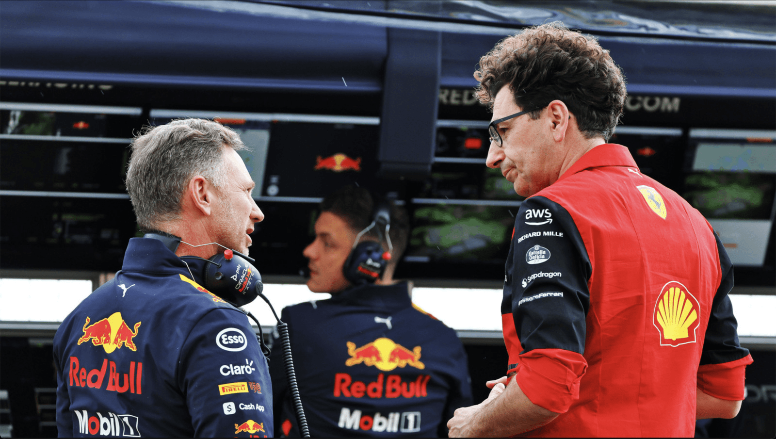 Ferrari Targets Red Bull Boss Christian Horner in Sensational F1 Power Move Lewis Hamilton and star driver Charles Leclerc Fred Vasseur Riccardo Adami Spanish Grand Prix Max Verstappen